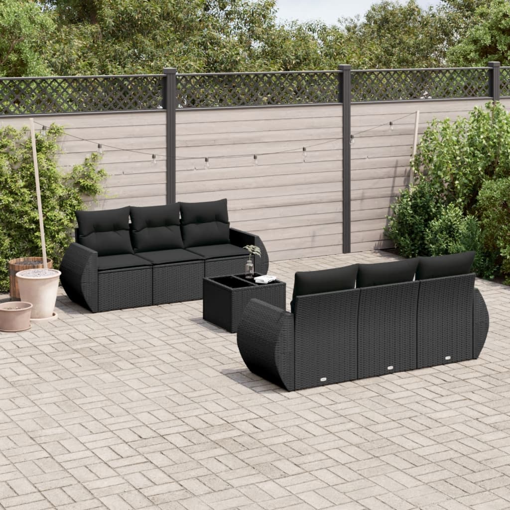 Sofasæt Til Haven 7 Dele Med Hynder Polyrattan - Variant 3253442