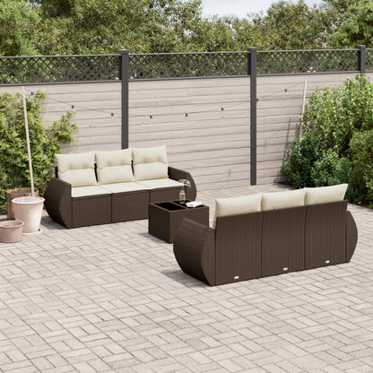 Sofasæt Til Haven 7 Dele Med Hynder Polyrattan - Variant 3253450