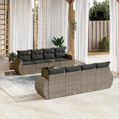 Sofasæt Til Haven 9 Dele Med Hynder Polyrattan - Variant 3253487