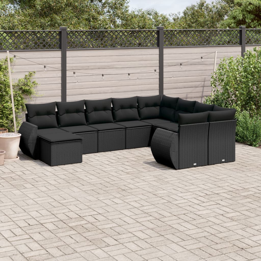 Sofasæt Til Haven 10 Dele Med Hynder Polyrattan - Variant 3254192