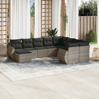 Sofasæt Til Haven 10 Dele Med Hynder Polyrattan - Variant 3254197