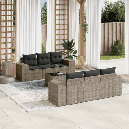 Sofasæt Til Haven 7 Dele Med Hynder Polyrattan - Variant 3254647