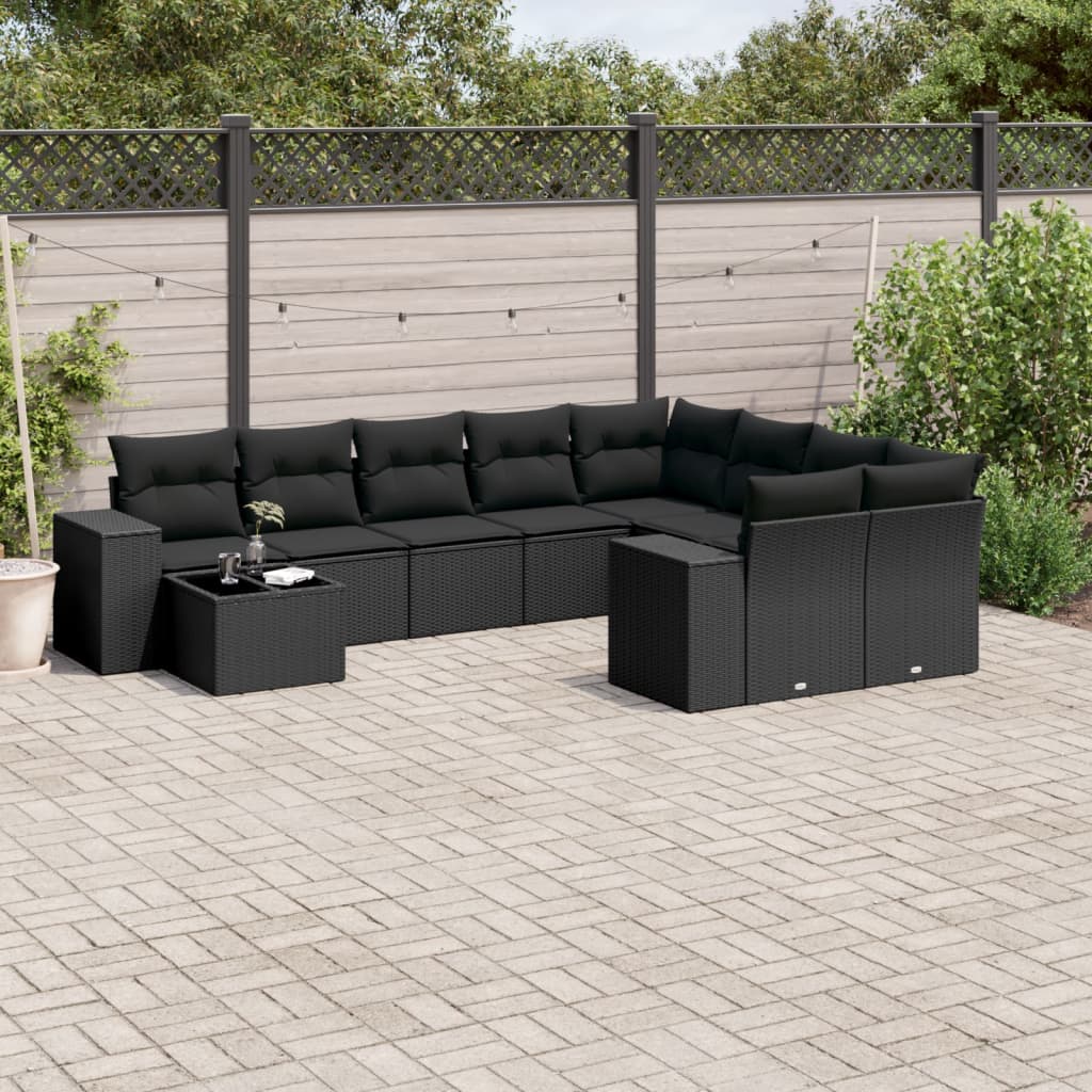 Sofasæt Til Haven 10 Dele Med Hynder Polyrattan - Variant 3255392
