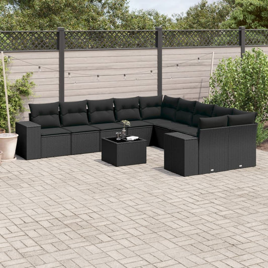 Sofasæt Til Haven 11 Dele Med Hynder Polyrattan