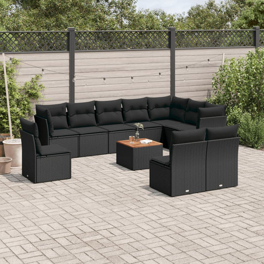 Sofasæt Til Haven 11 Dele Med Hynder Polyrattan