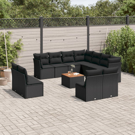 Sofasæt Til Haven 12 Dele Med Hynder Polyrattan