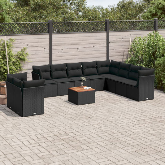 Sofasæt Til Haven 11 Dele Med Hynder Polyrattan