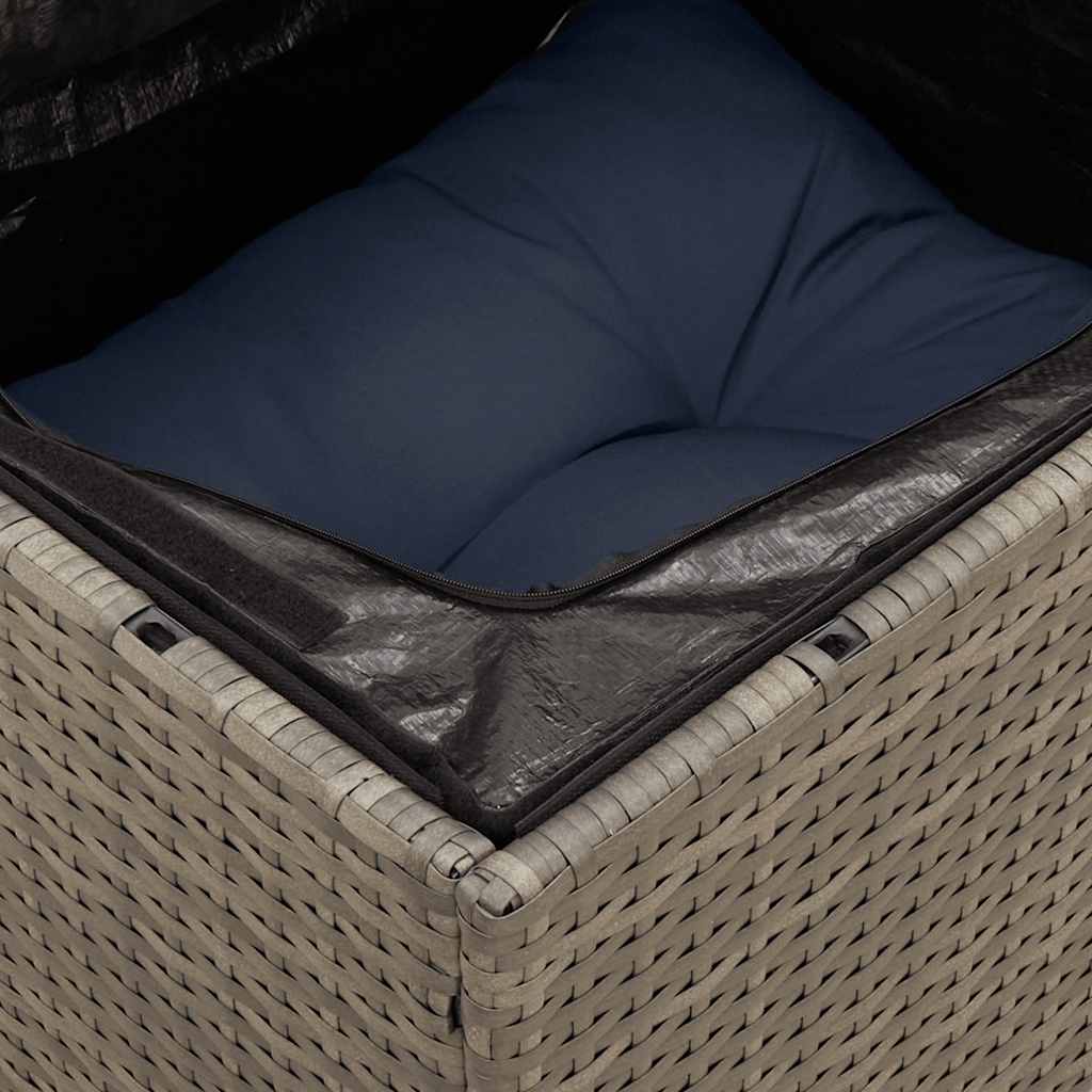 Havesofasæt Med 7 Dele Og Hynder Polyrattan - Billede 8
