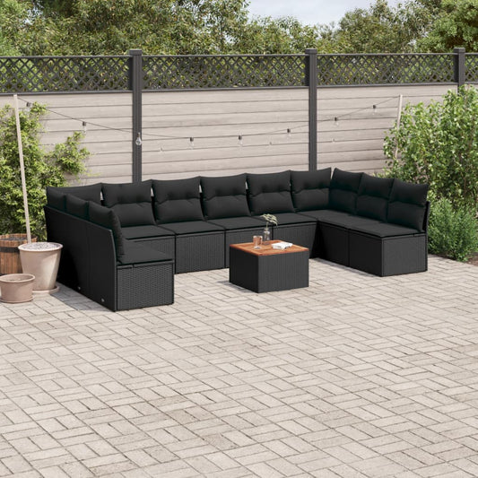 Sofasæt Til Haven 11 Dele Med Hynder Polyrattan