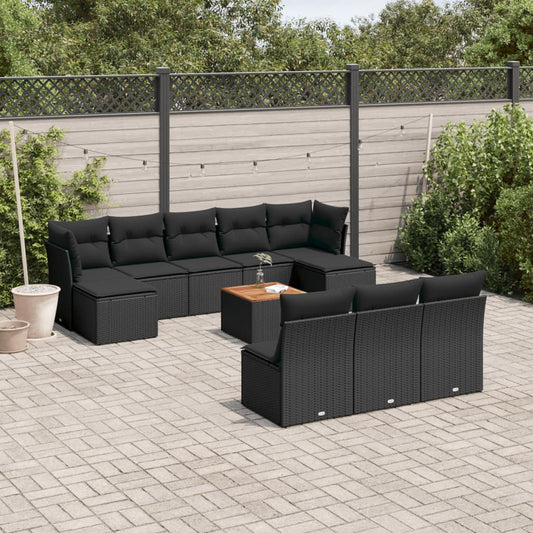 Sofasæt Til Haven 11 Dele Med Hynder Polyrattan