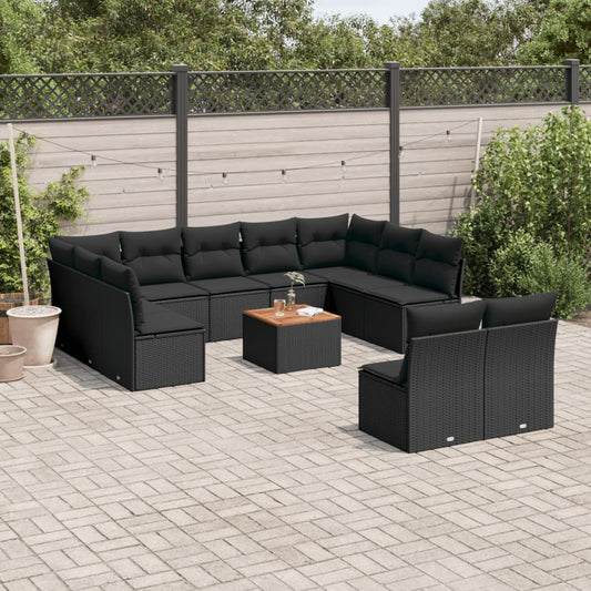 Sofasæt Til Haven 12 Dele Med Hynder Polyrattan