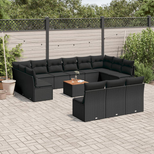 Sofasæt Til Haven 14 Dele Med Hynder Polyrattan
