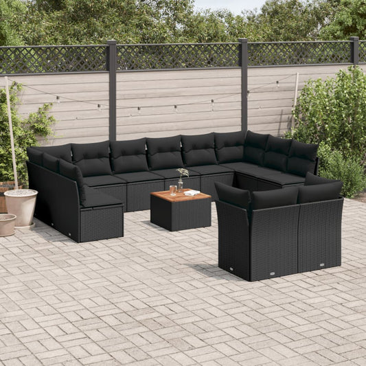Sofasæt Til Haven 13 Dele Med Hynder Polyrattan