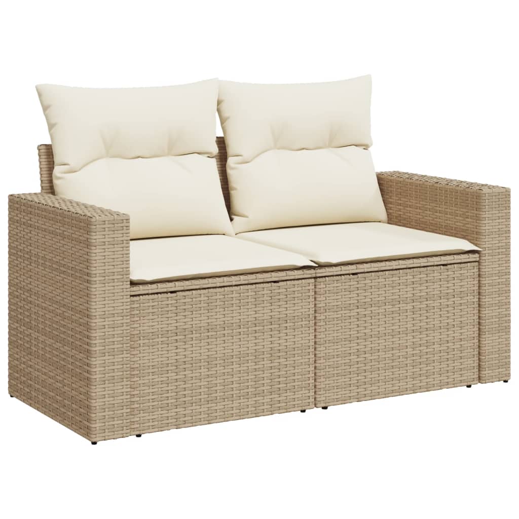 Sofasæt Til Haven 4 Dele Med Hynder Polyrattan - Billede 4