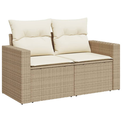 Sofasæt Til Haven 4 Dele Med Hynder Polyrattan - Billede 4