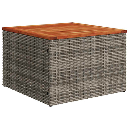 Sofasæt til Haven 4 Dele med Hynder Polyrattan Grå - billede 5