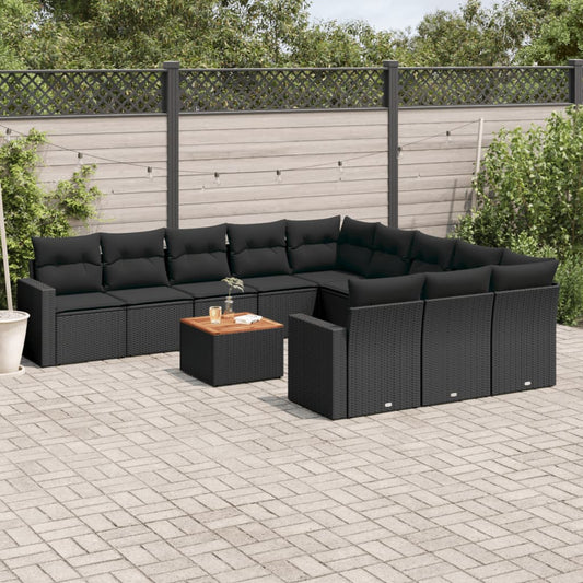 Sofasæt Til Haven 12 Dele Med Hynder Polyrattan