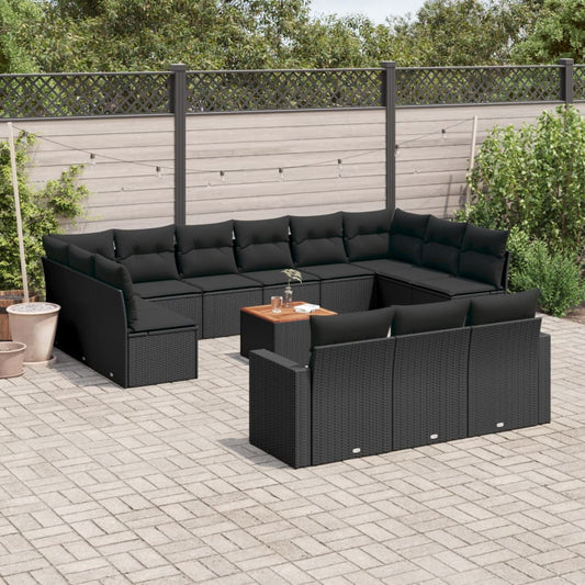 Sofasæt Til Haven 14 Dele Med Hynder Polyrattan