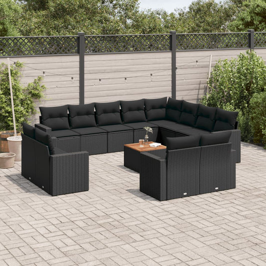 Sofasæt Til Haven 13 Dele Med Hynder Polyrattan
