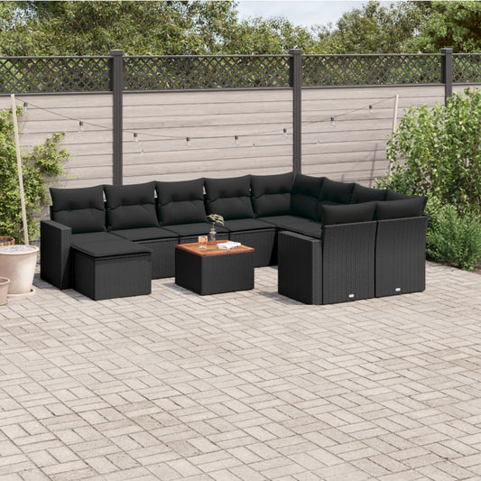 Sofasæt Til Haven 11 Dele Med Hynder Polyrattan