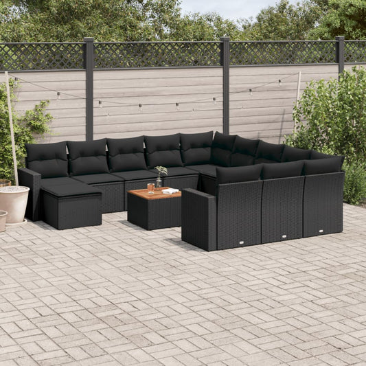 Sofasæt Til Haven 13 Dele Med Hynder Polyrattan