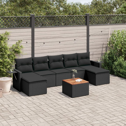 Sofasæt Til Haven 8 Dele Med Hynder Polyrattan