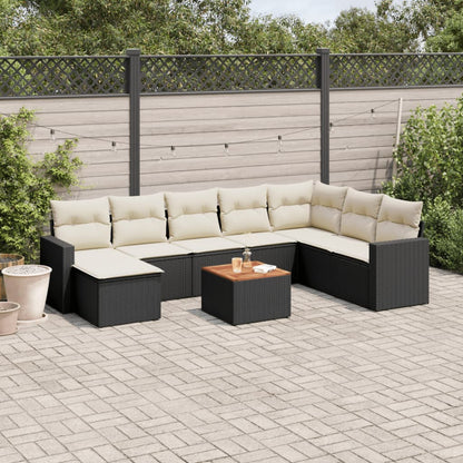 Sofasæt Til Haven 9 Dele Med Hynder Polyrattan - Variant 3257029