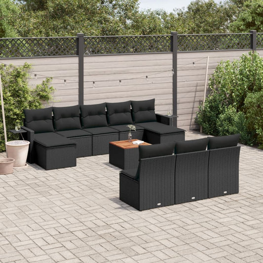 Sofasæt Til Haven 11 Dele Med Hynder Polyrattan