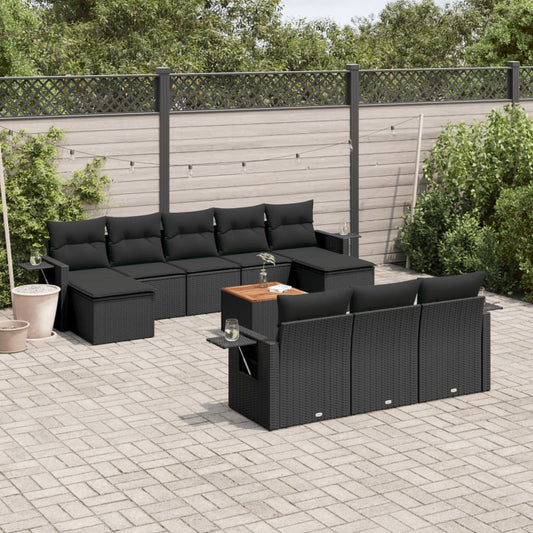 Sofasæt Til Haven 11 Dele Med Hynder Polyrattan