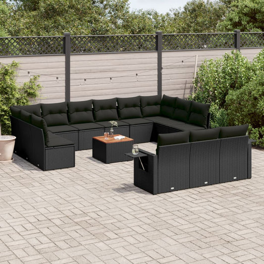 Sofasæt Til Haven 14 Dele Med Hynder Polyrattan