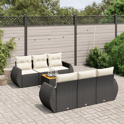 Sofasæt Til Haven 7 Dele Med Hynder Polyrattan - Variant 3257225
