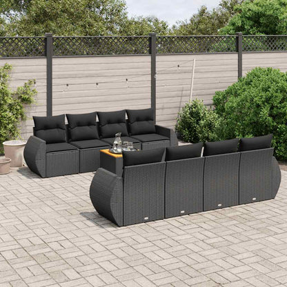 Sofasæt Til Haven 9 Dele Med Hynder Polyrattan - Variant 3257252
