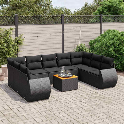 Sofasæt Til Haven 10 Dele Med Hynder Polyrattan - Variant 3257476