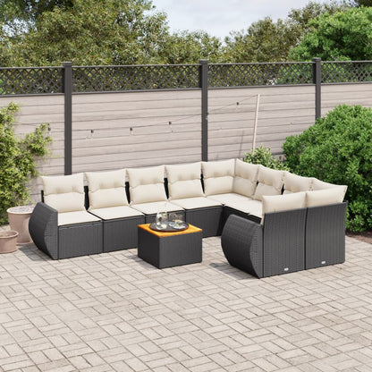 Sofasæt Til Haven 10 Dele Med Hynder Polyrattan - Variant 3257491