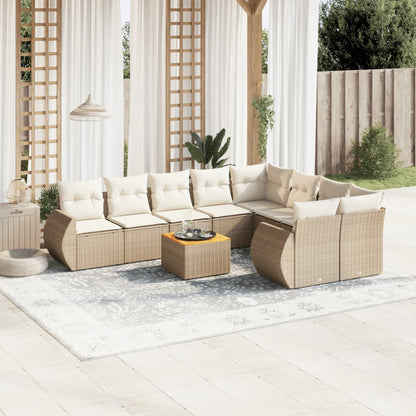 Sofasæt Til Haven 10 Dele Med Hynder Polyrattan - Variant 3257493