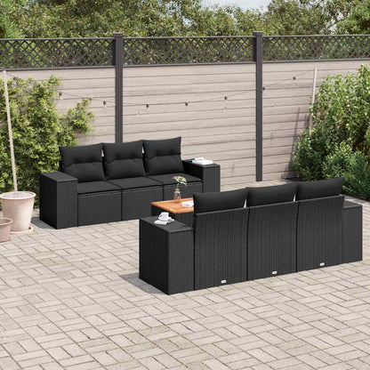 Sofasæt Til Haven 7 Dele Med Hynder Polyrattan - Variant 3257665