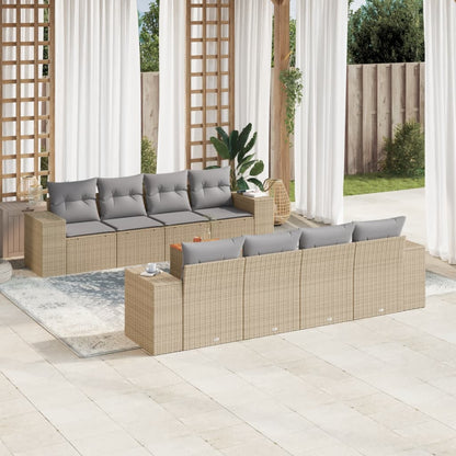 Sofasæt Til Haven 9 Dele Med Hynder Polyrattan - Variant 3257697