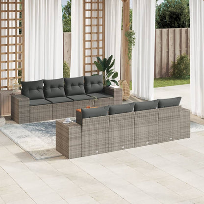 Sofasæt Til Haven 9 Dele Med Hynder Polyrattan - Variant 3257698