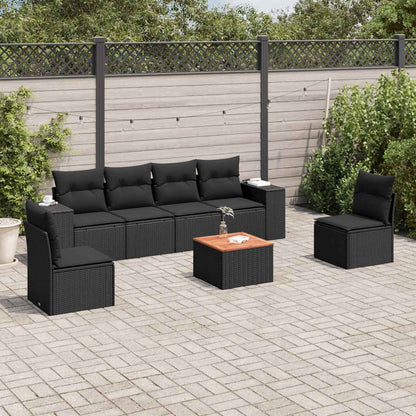 Sofasæt Til Haven 7 Dele Med Hynder Polyrattan - Variant 3257721