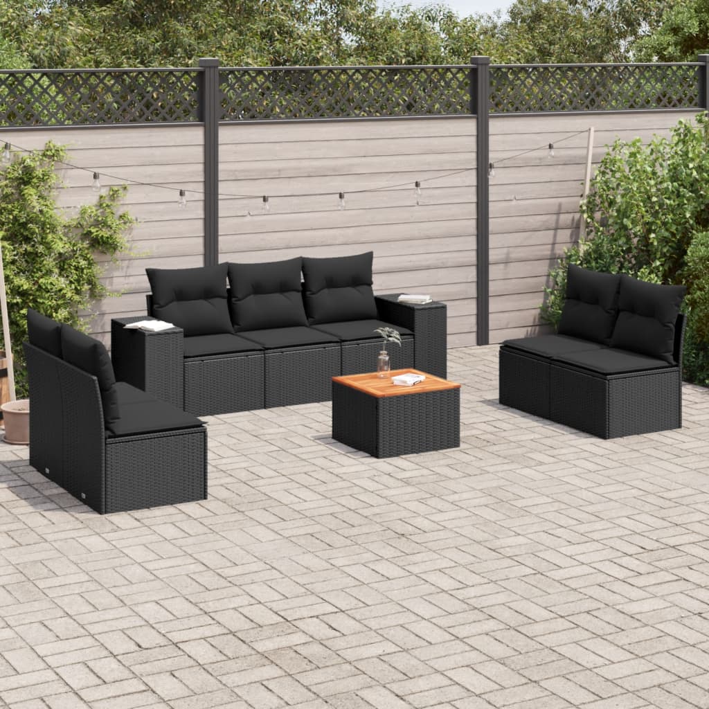 Sofasæt Til Haven 8 Dele Med Hynder Polyrattan - Variant 3257728