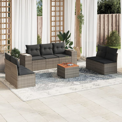 Sofasæt Til Haven 8 Dele Med Hynder Polyrattan - Variant 3257733