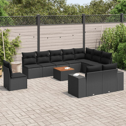 Sofasæt Til Haven 11 Dele Med Hynder Polyrattan