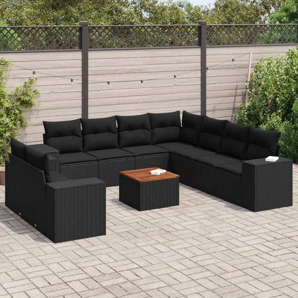Sofasæt Til Haven 10 Dele Med Hynder Polyrattan - Variant 3257840