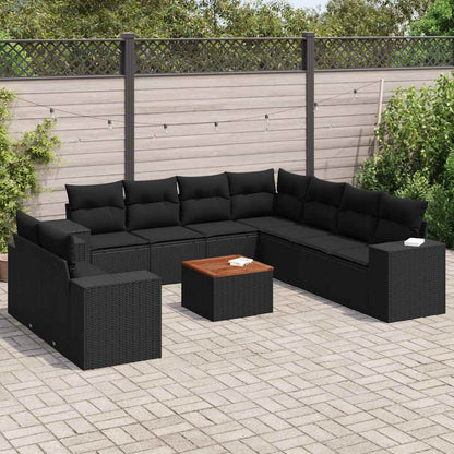 Sofasæt Til Haven 10 Dele Med Hynder Polyrattan - Variant 3257840