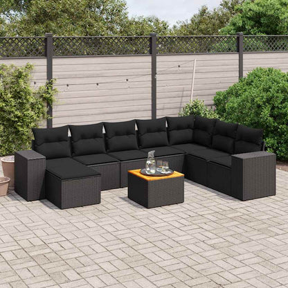 Sofasæt Til Haven 9 Dele Med Hynder Polyrattan - Variant 3257910