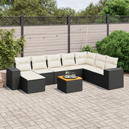 Sofasæt Til Haven 9 Dele Med Hynder Polyrattan - Variant 3257911