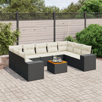 Sofasæt Til Haven 10 Dele Med Hynder Polyrattan - Variant 3257918