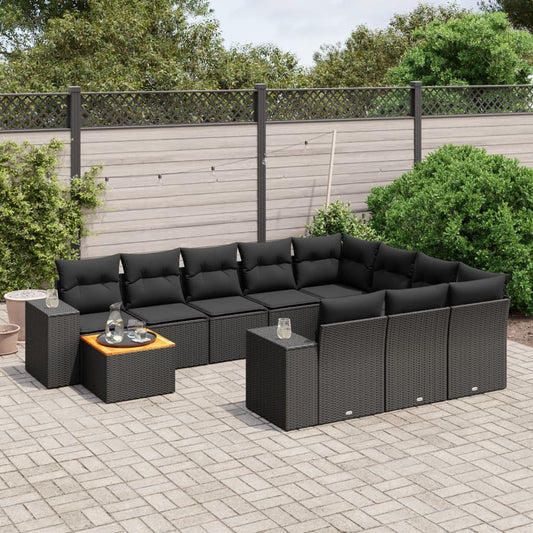 Sofasæt Til Haven 11 Dele Med Hynder Polyrattan