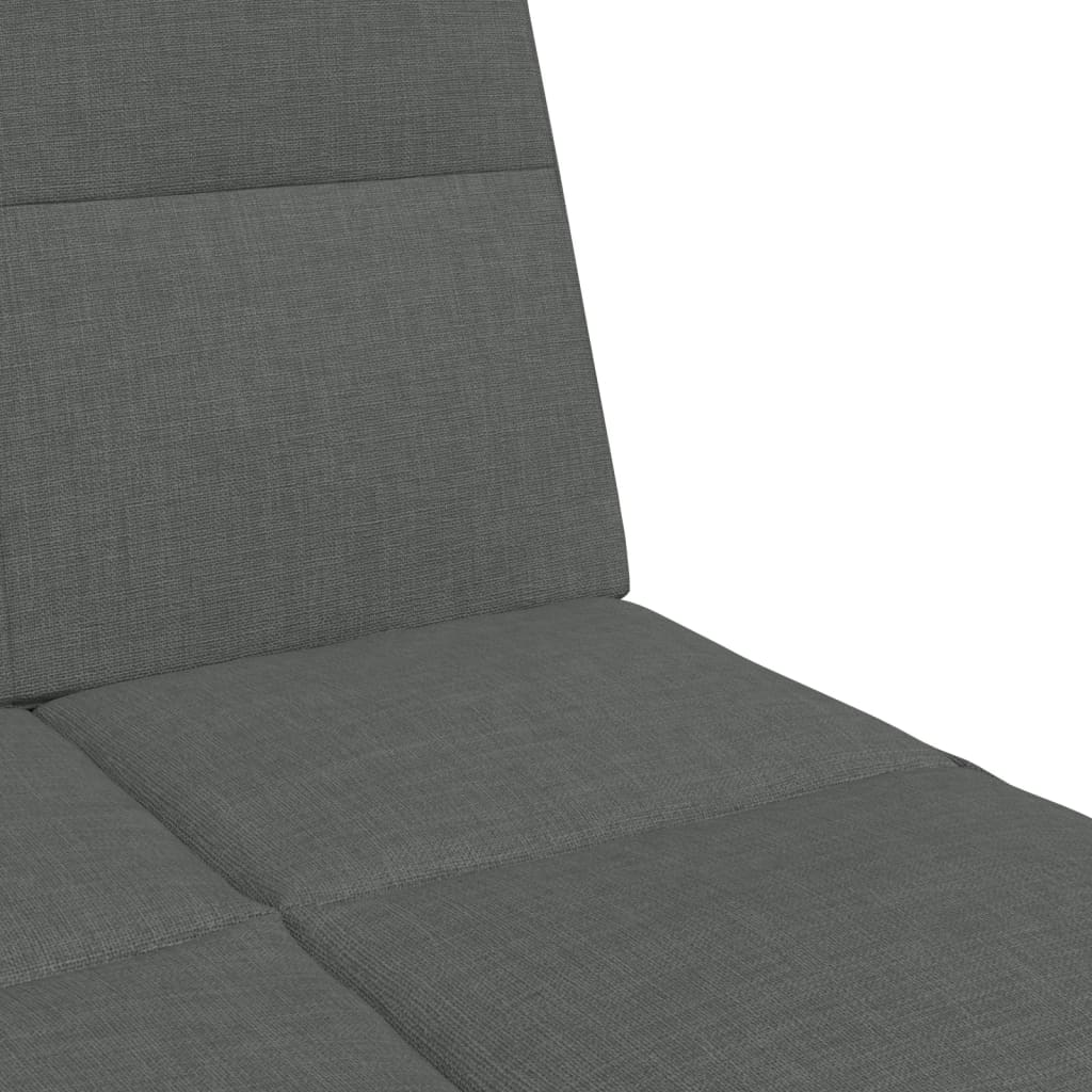 2-Personers Sovesofa Med Fodskammel Stof