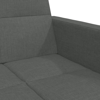 2-Personers Sovesofa Med Fodskammel Stof
